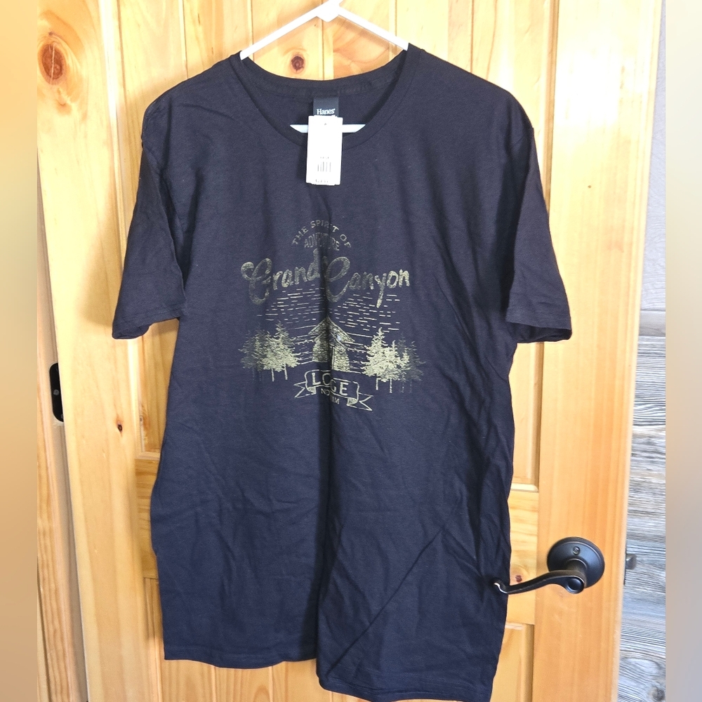 The Spirit of Adventure Grand Canyon Lodge North Rim T-Shirt Tee XL Black